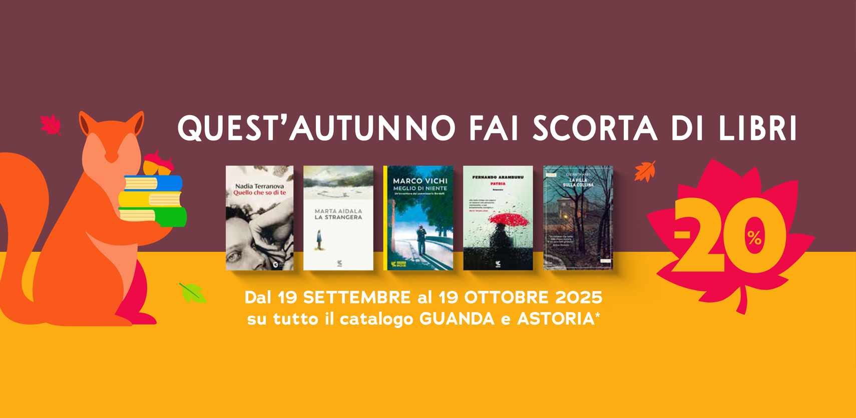 -20% SU TUTTO IL CATALOGO ASTORIA